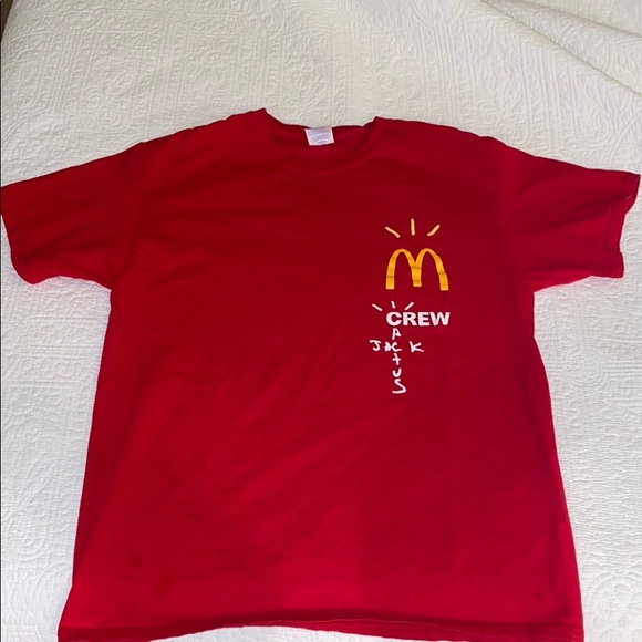 Cactus Jack Mcdonalds Crew Shirt 